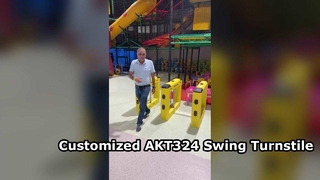 케냐의 유치원 프로젝트에 배치된 맞춤형 AKT324 스윙 게이트