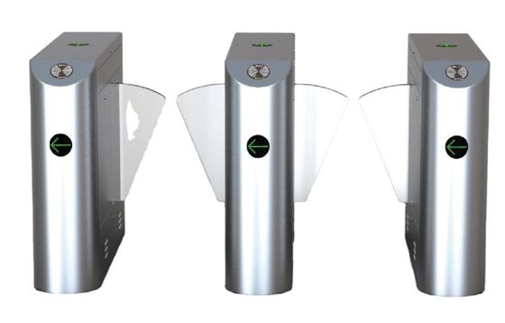 주문 ID/IC/얼굴 인식 자유로운 통로를 가진 220V 그네 안전 장벽 십자형 회전식 문 online manufacture