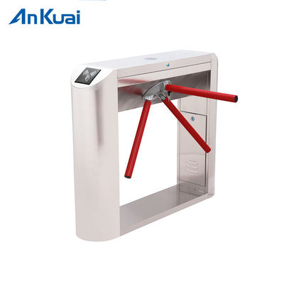 주문 RS485 통신 AC220V 삼각대 턴스틸 게이트 ≤40명/분간의 부드러운 통행 online manufacture