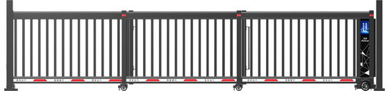 주문 도매자동 축소 게이트 AK901 DC24V 모터 속도 조절성 충돌 방지 비상 정지 online manufacture