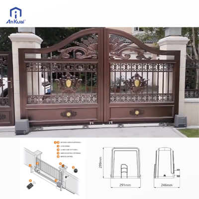 주문 Smart AK800DC Automatic Door Opener for Commercial Spaces: Remote, WiFi App & Infrared Sensing Functions online manufacture