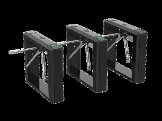 주문 최대 통로 너비 550mm 삼각관 턴스틸 게이트 SUS304 RS485 통신 인터페이스 보행자 접근 솔루션을 제공합니다 online manufacture