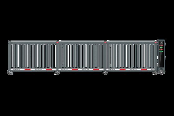 금속 탐지 게이트 고강성 알루미늄 합금 프로파일과 내구성을 위해 부식 내성 코팅으로 구축