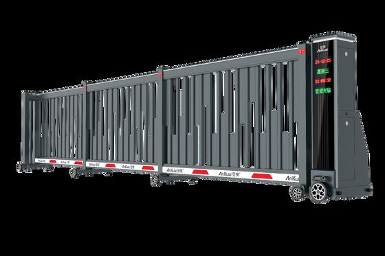 산업용 자동 슬라이딩 게이트 열기 알루미늄 합금 DC 모터 장벽 야외