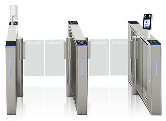 상업 보안 턴스틸 장벽 게이트, 40 ∼ 60 PPM 통과 효율, 일관된 액세스 보안을 제공하기 위해 220V ± 10% 50Hz 전원 공급을 채택합니다.